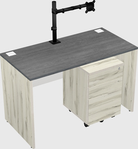 Rectangular desk