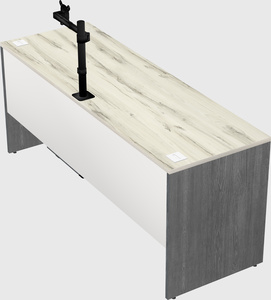 Rectangular desk