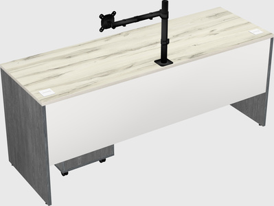 Rectangular desk