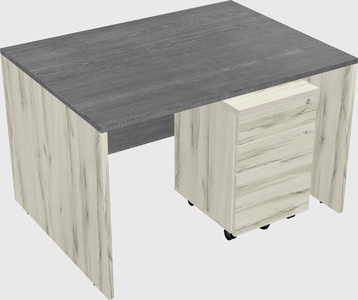 Rectangular desk