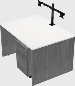 Rectangular desk