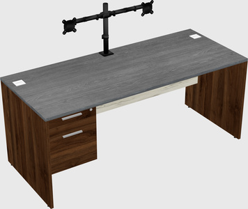 Rectangular desk