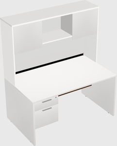 Rectangular desk