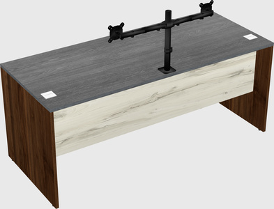 Rectangular desk