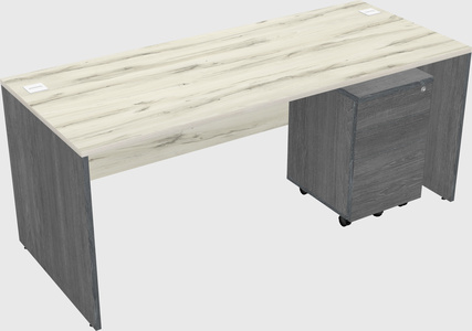 Rectangular desk