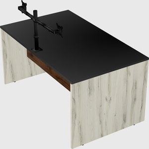 Rectangular desk