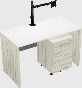 Rectangular desk