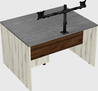 Rectangular desk