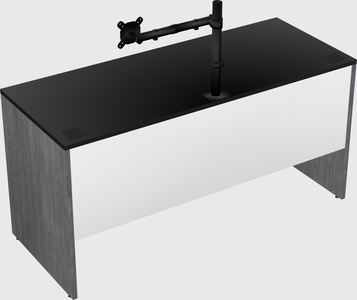 Rectangular desk
