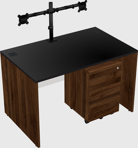 Rectangular desk