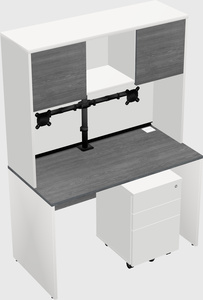 Rectangular desk