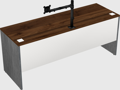 Rectangular desk