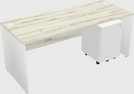 Rectangular desk