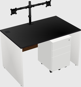 Rectangular desk