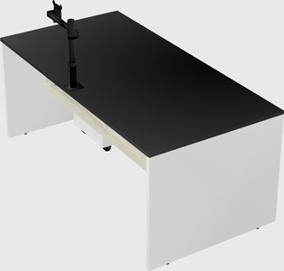 Rectangular desk