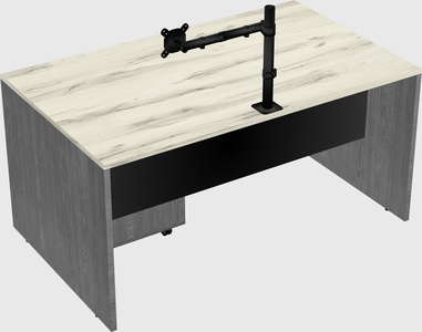 Rectangular desk