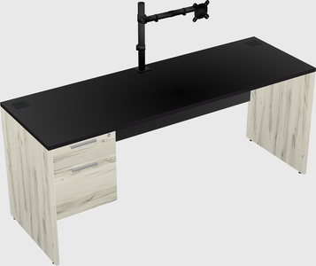 Rectangular desk