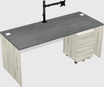 Rectangular desk