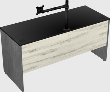 Rectangular desk