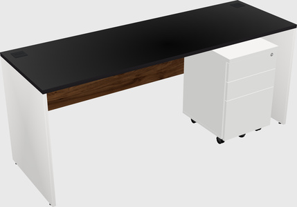 Rectangular desk