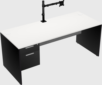 Rectangular desk