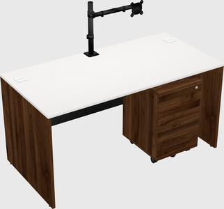 Rectangular desk