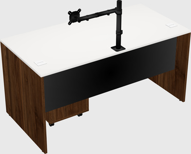 Rectangular desk