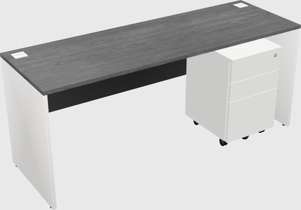 Rectangular desk