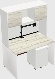 Rectangular desk