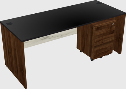 Rectangular desk