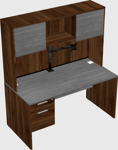Rectangular desk