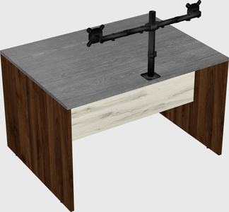 Rectangular desk