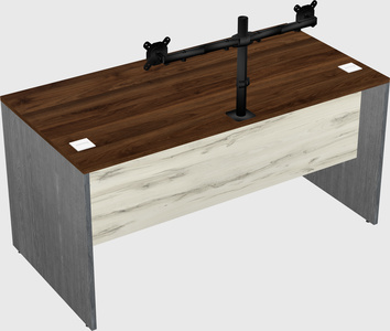 Rectangular desk