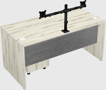 Rectangular desk