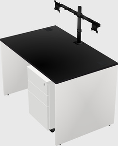 Rectangular desk