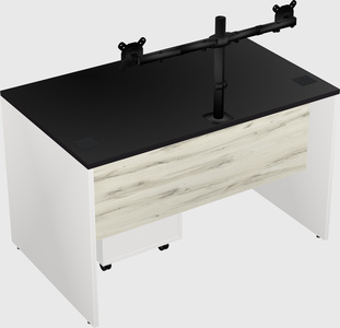 Rectangular desk