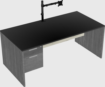 Rectangular desk