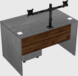 Rectangular desk