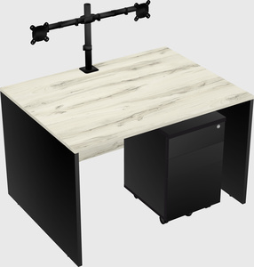 Rectangular desk