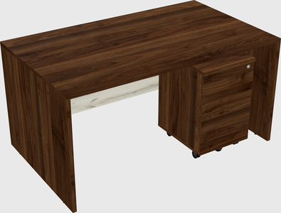 Rectangular desk