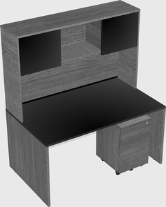 Rectangular desk