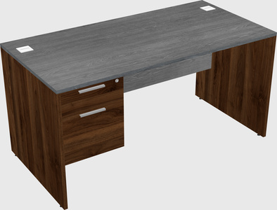 Rectangular desk