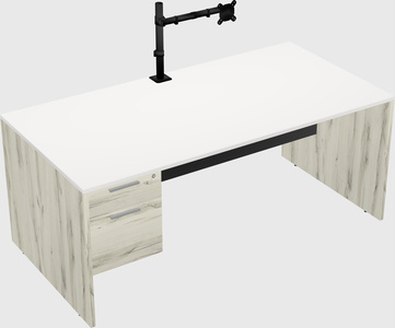 Rectangular desk