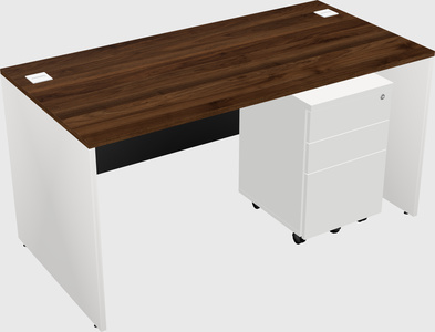 Rectangular desk