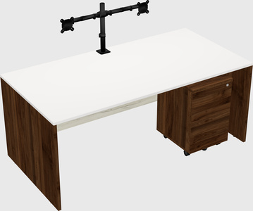 Rectangular desk