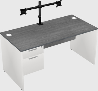 Rectangular desk