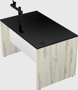 Rectangular desk