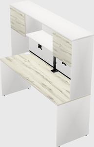 Rectangular desk