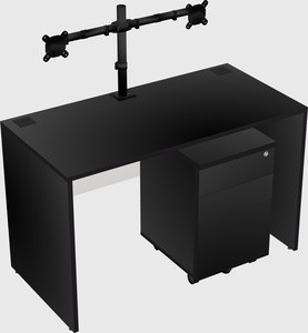 Rectangular desk
