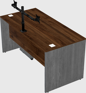 Rectangular desk